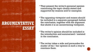 Two Reason Essay Example Comprehensive Guide to Discursive and Argumentative Essay Writing ...