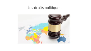 Les droits politique
 