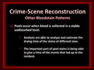 Crime Scene Reconstruction. | PPTX