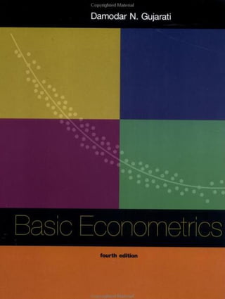 Basic Econometrics 4th Edition Damodar N. Gujarati | PDF