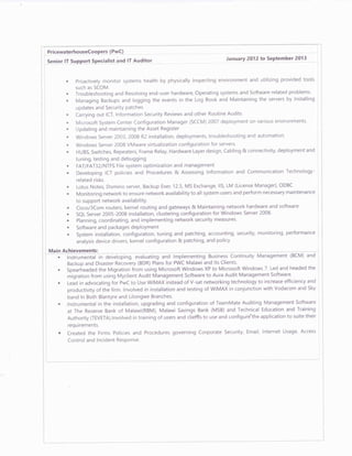 Lusungu Mkandawire CV