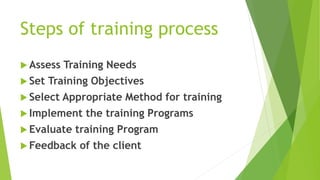 training process | PPTX