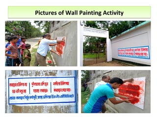 Pictures of Wall Painting ActivityPictures of Wall Painting Activity
 