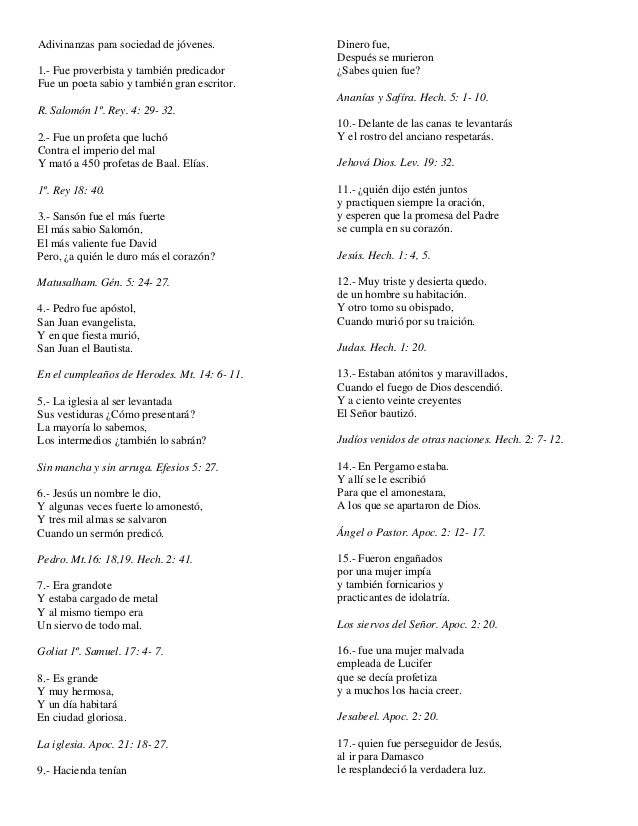 preguntas y respuestas sobre adivinanzas 70 adivinanzas b 237 blicas para sociedad de j 243 venes preguntas y respuestas sobre adivinanzas 70 adivinanzas b 237 blicas para sociedad de j 243 venes