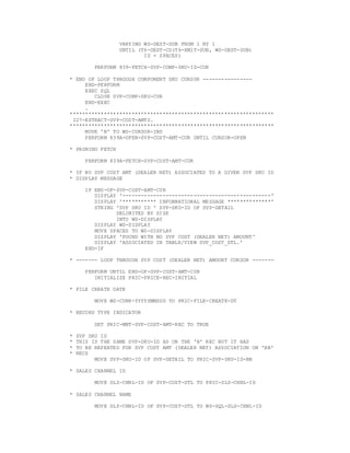 COBOL DB2 BATCH EXAMPLE-RPR6520 | DOCX