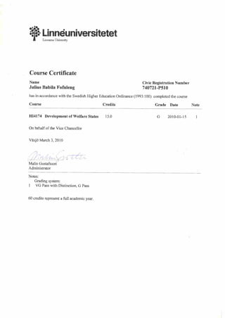 scanned-course certificate