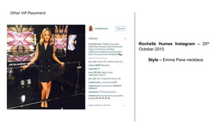 Rochelle Humes Instagram – 25th
October 2015
Style – Emma Pave necklace
Other VIP Placement
 
