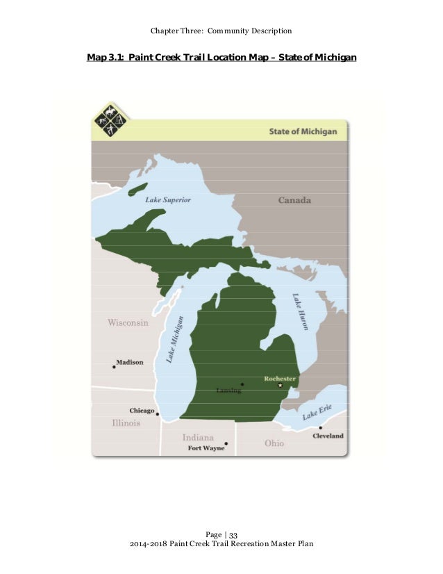 20142018 Paint Creek Trail Recreation Master Plan