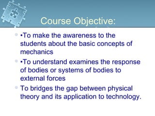 Introduction to Engineering Mechanics | PPT