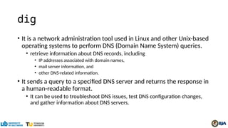 DNS forensics cyber security document and powerpoint sldie | PPTX