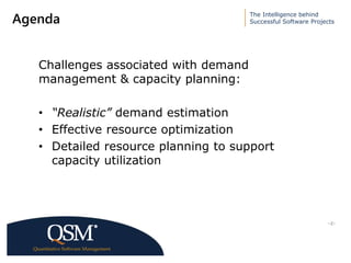 Capacity Planning and Demand Management | PPTX
