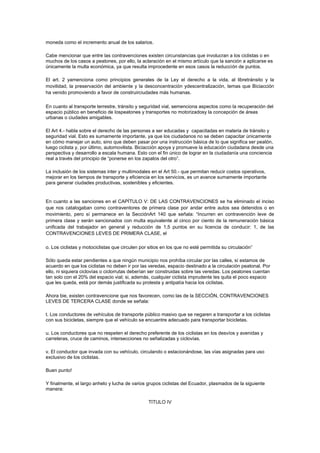 70 Km De CiclovíAs Para Quito