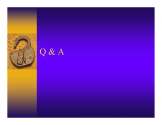 Q&A
 