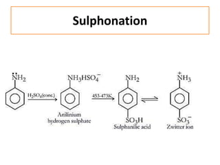 Sulphonation
 