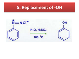 5. Replacement of -OH
 