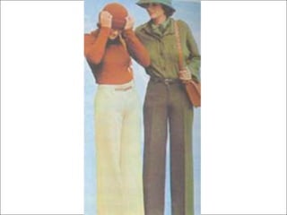 La moda y su contexto en los 70's