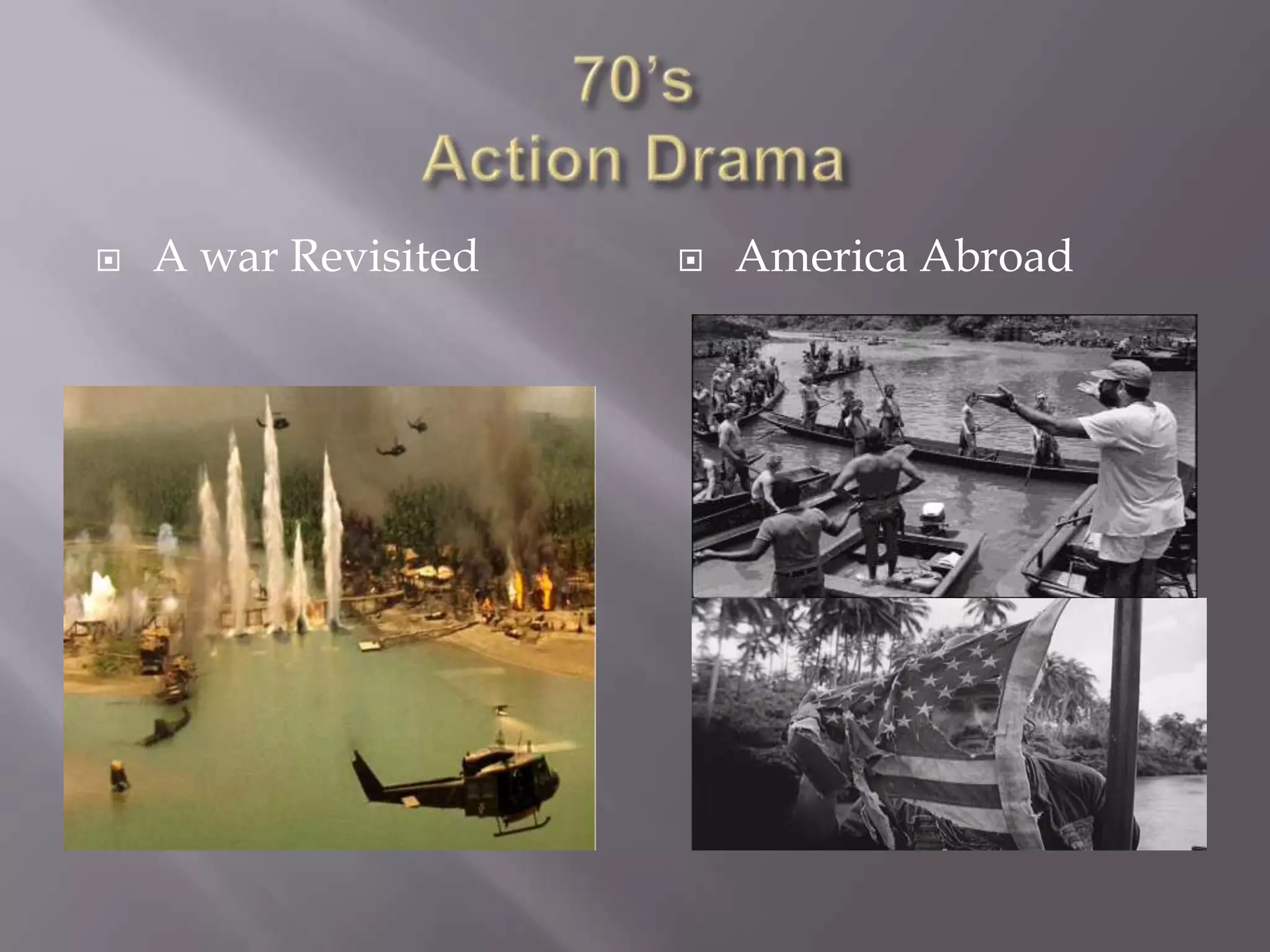    A war Revisited      America Abroad
 