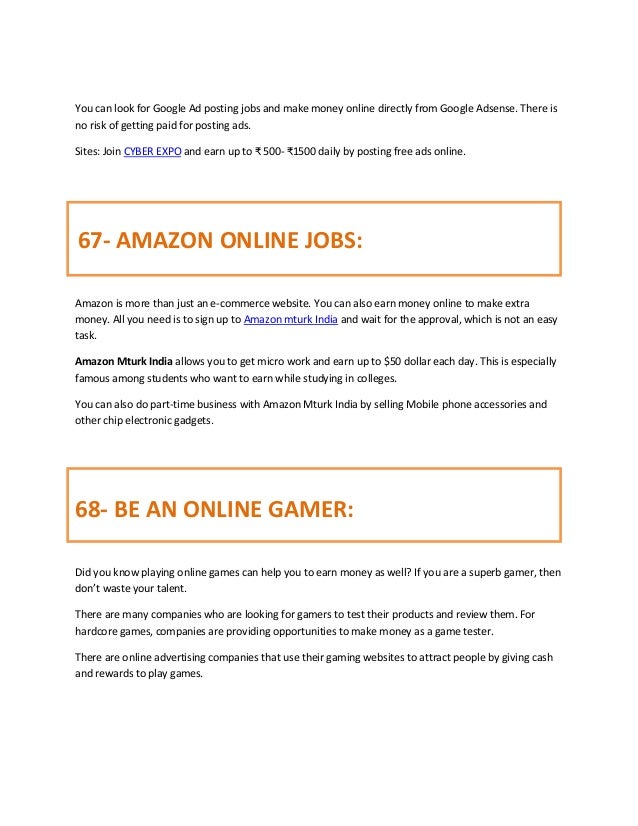 Gamesville Earn Money