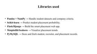 71.SMART CAMPUS PLACEMENT SYSTEM.pptx71.SMART CAMPUS PLACEMENT SYSTEM.pptx