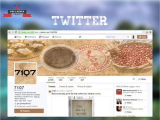 PRE-LAUNCH
TWITTER
 