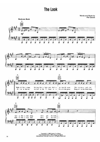 Songbook Roxette Tourism