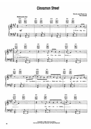 Songbook Roxette Tourism