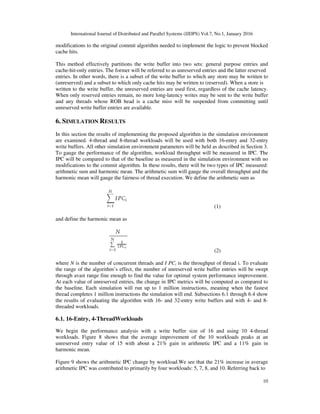LATENCY-AWARE WRITE BUFFER RESOURCE CONTROL IN MULTITHREADED CORES | PDF