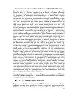 Improved Secure Cloud Transmission Protocol | PDF