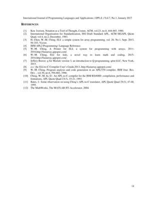 A SUCCINCT PROGRAMMING LANGUAGE WITH A NATIVE DATABASE COMPONENT | PDF