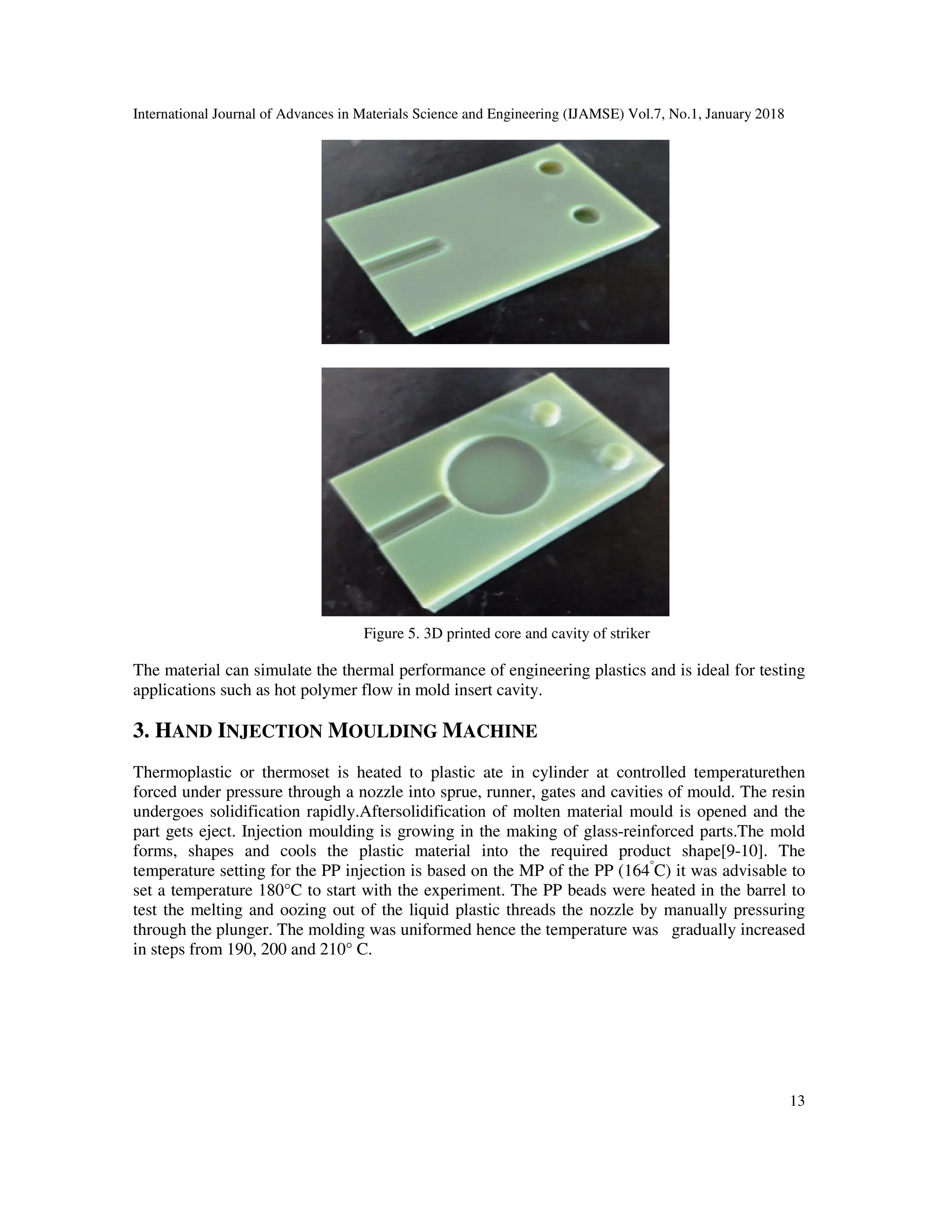FDM MODELED POLYMER TOOLING FOR PLASTIC INJECTION MOLDING | PDF