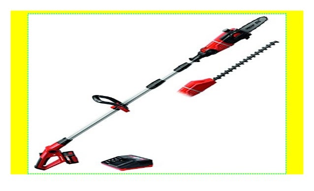 Einhell Akku Hochentaster und Heckenschere GE-HC 18 Li T Set Power X-Change 18V
