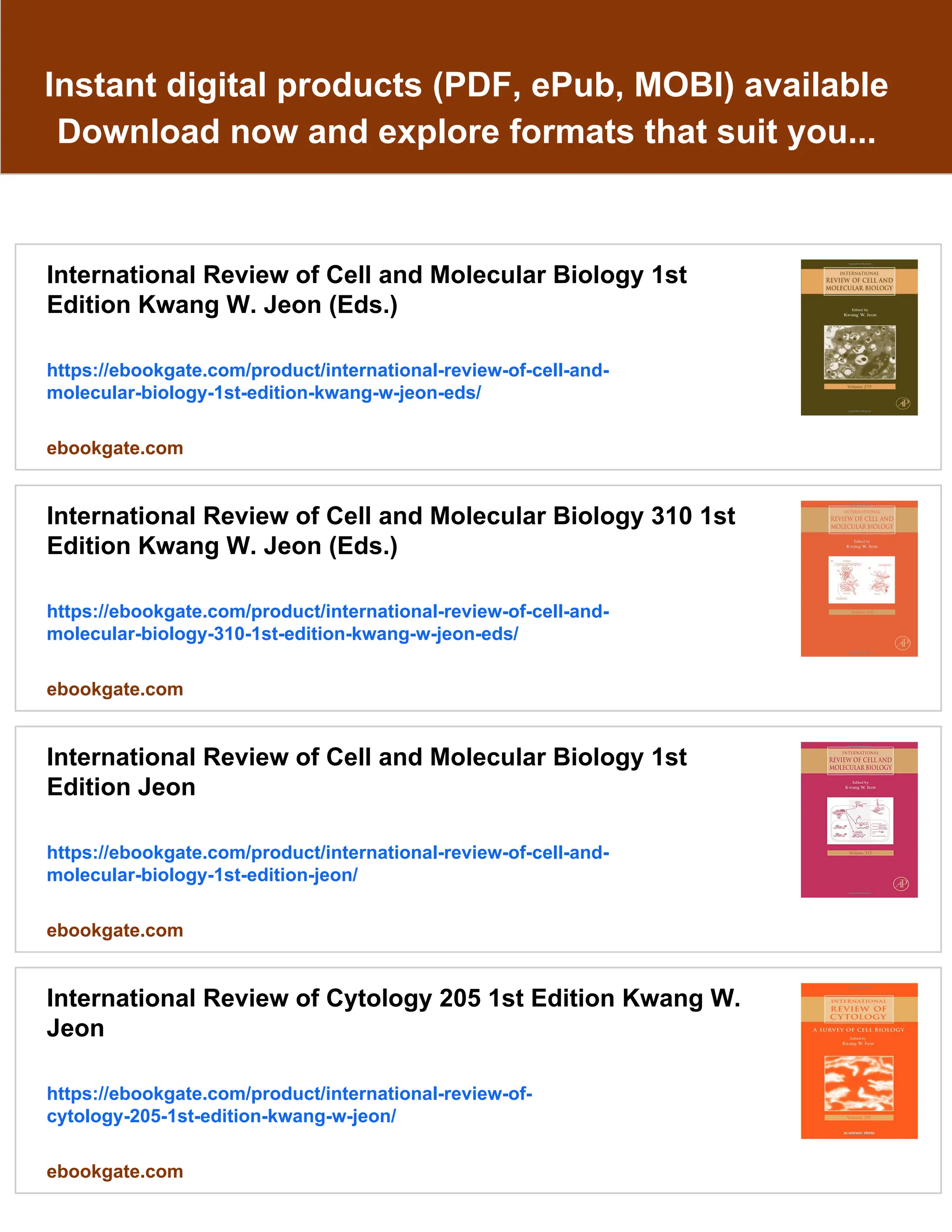 International Review of Cell and Molecular Biology 266 1st Edition ...