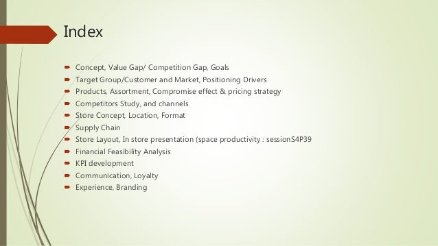 Concept Business Plan For A Green Baby Store In France