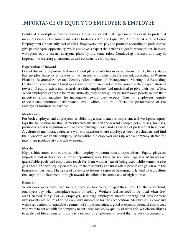essay on employment