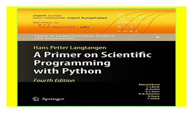 computational physics with python pdf