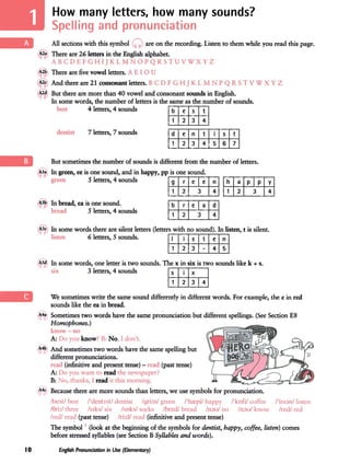 English Pronunciation in Use - Elementary