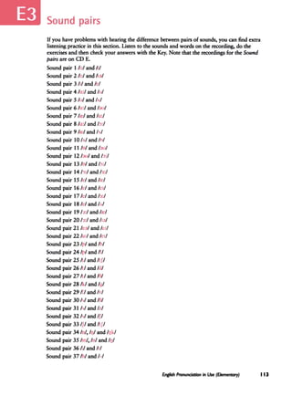 English Pronunciation in Use - Elementary