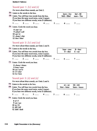 English Pronunciation in Use - Elementary