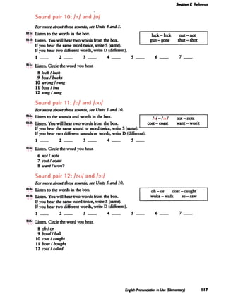 English Pronunciation in Use - Elementary
