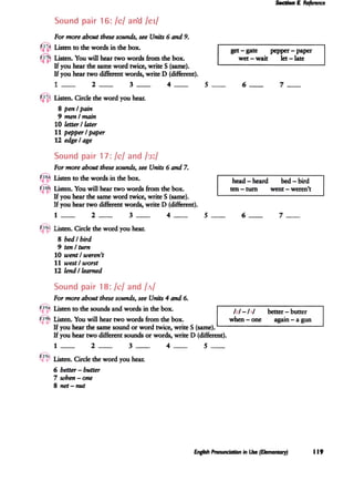 English Pronunciation in Use - Elementary