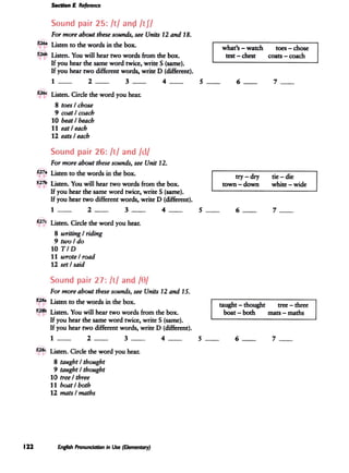 English Pronunciation in Use - Elementary