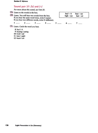English Pronunciation in Use - Elementary