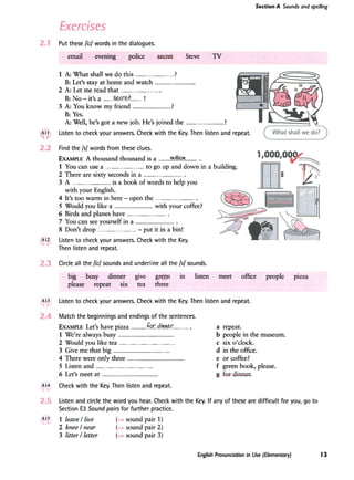 English Pronunciation in Use - Elementary