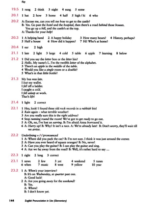 English Pronunciation in Use - Elementary