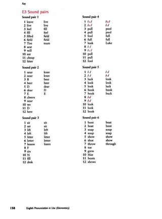 English Pronunciation in Use - Elementary