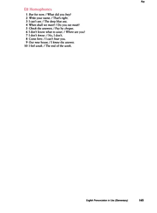 English Pronunciation in Use - Elementary