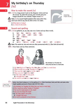English Pronunciation in Use - Elementary