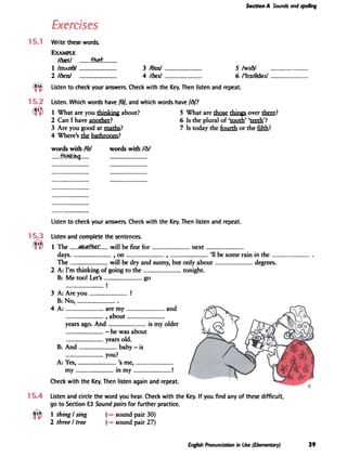 English Pronunciation in Use - Elementary