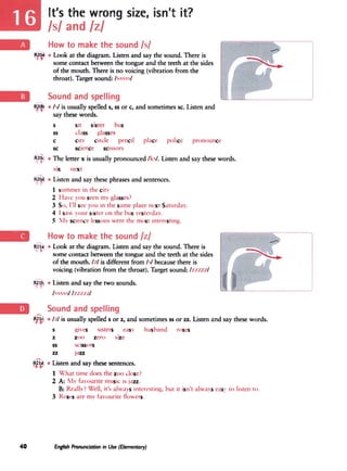 English Pronunciation in Use - Elementary