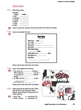 English Pronunciation in Use - Elementary